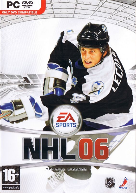 NHL 06 box art for Xbox
